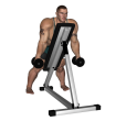 Dumbbell Row - Incline Inwards